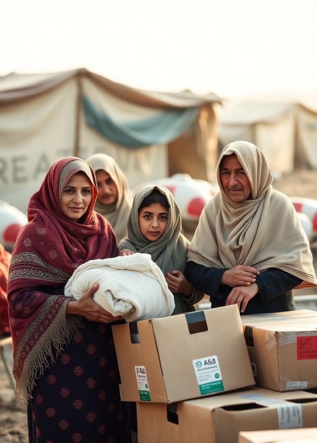 Rihla Aid, Refugee Relief